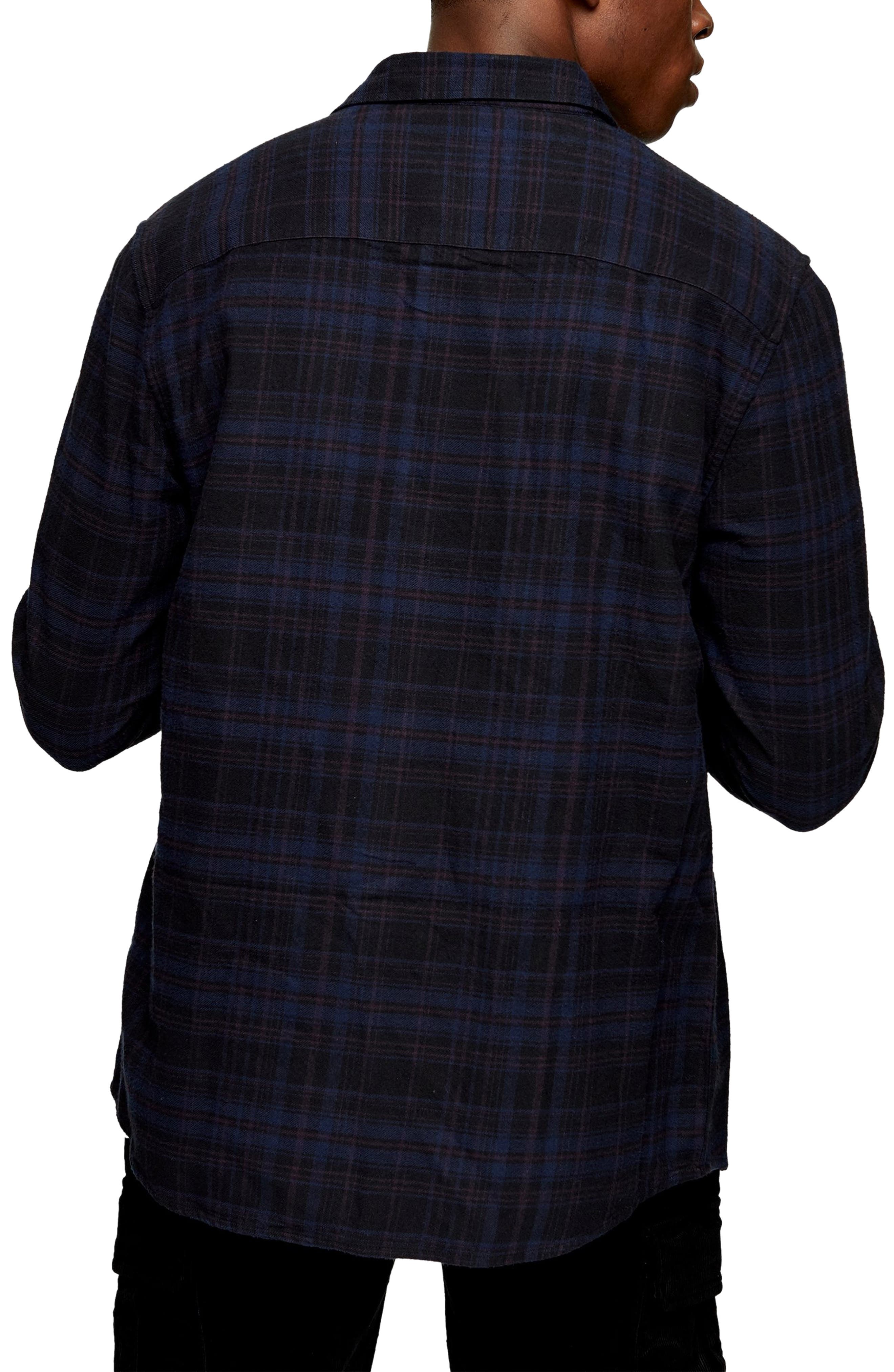 Topman Gothic Check Button-Up Sport Shirt (Men) | Nordstrom