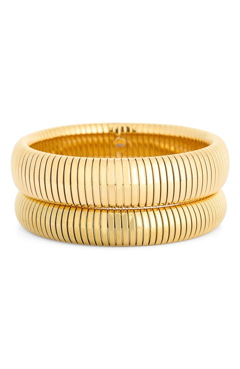 Cleo Set of 2 Bangle Bracelets