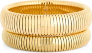 Electric Picks Cleo Set of 2 Bangle Bracelets