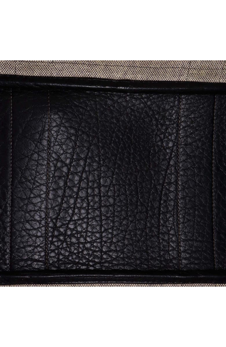 Pre-Owned Hermes Garden Party Tote Toile and Leather 36, Alternate, color, Noir