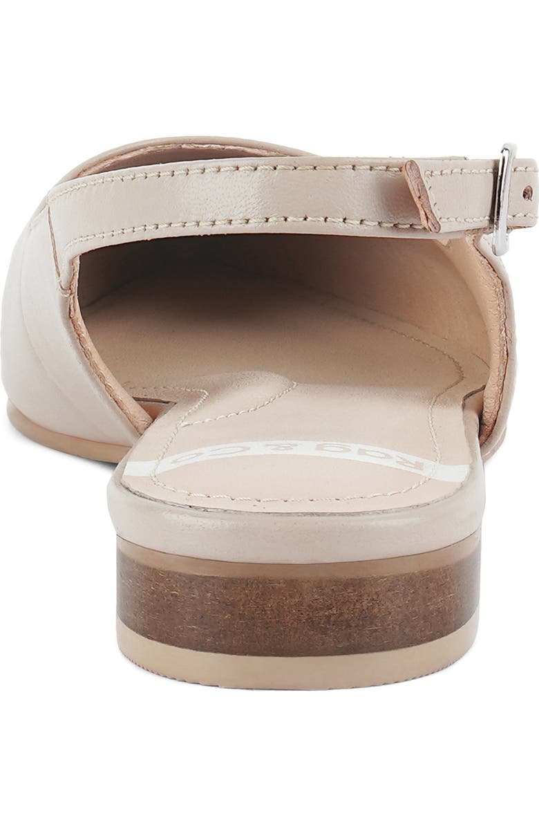 Rag & Co Hocane Slingback Flat, Alternate, color, Beige