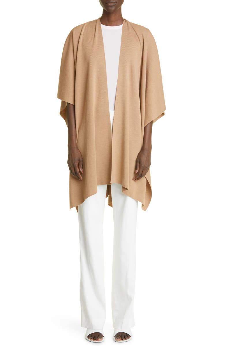 St. John Collection Wool Wrap Cardigan, Alternate, color,