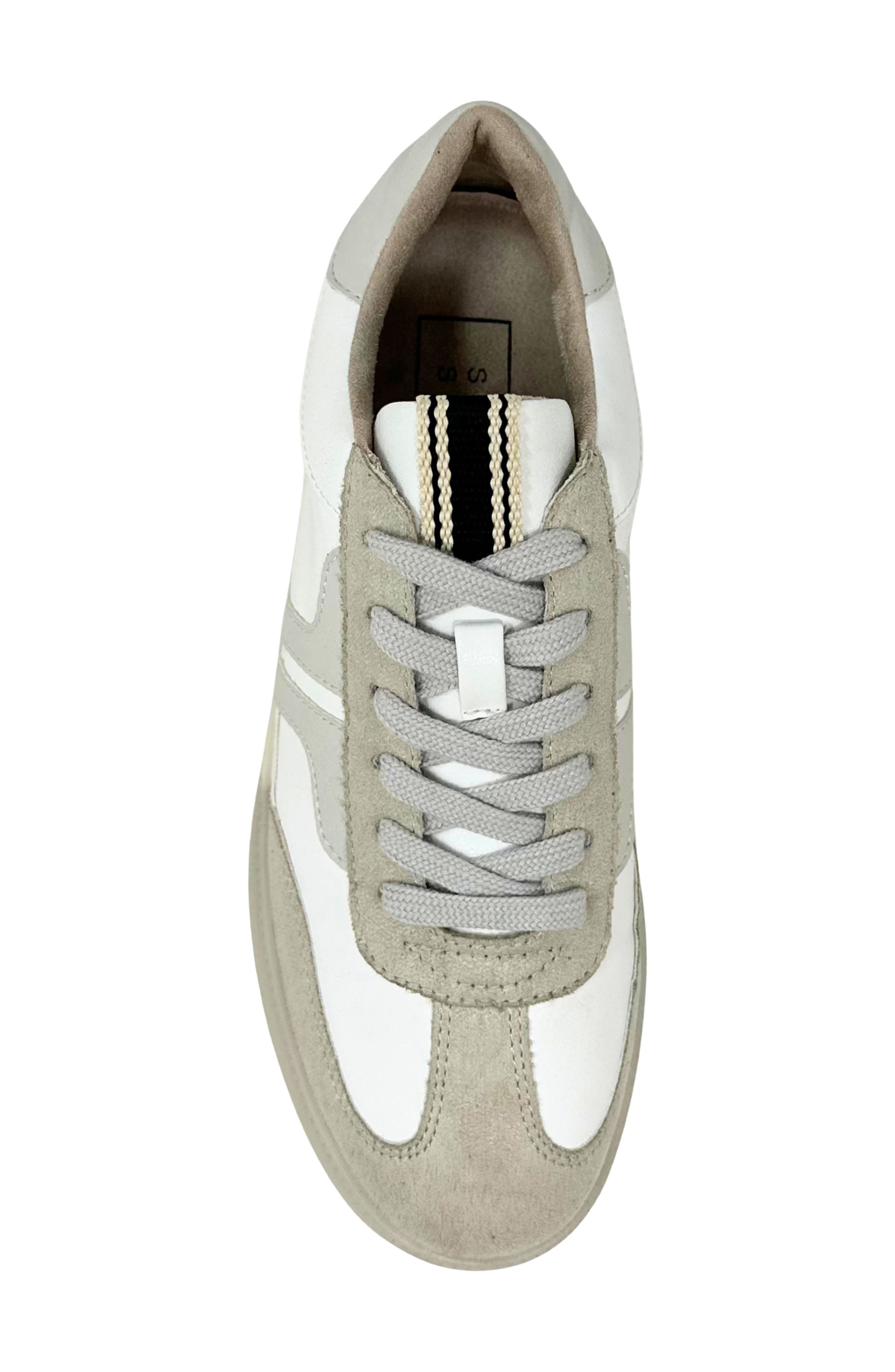 SHUSHOP Poppy Sneaker, Alternate, color, White
