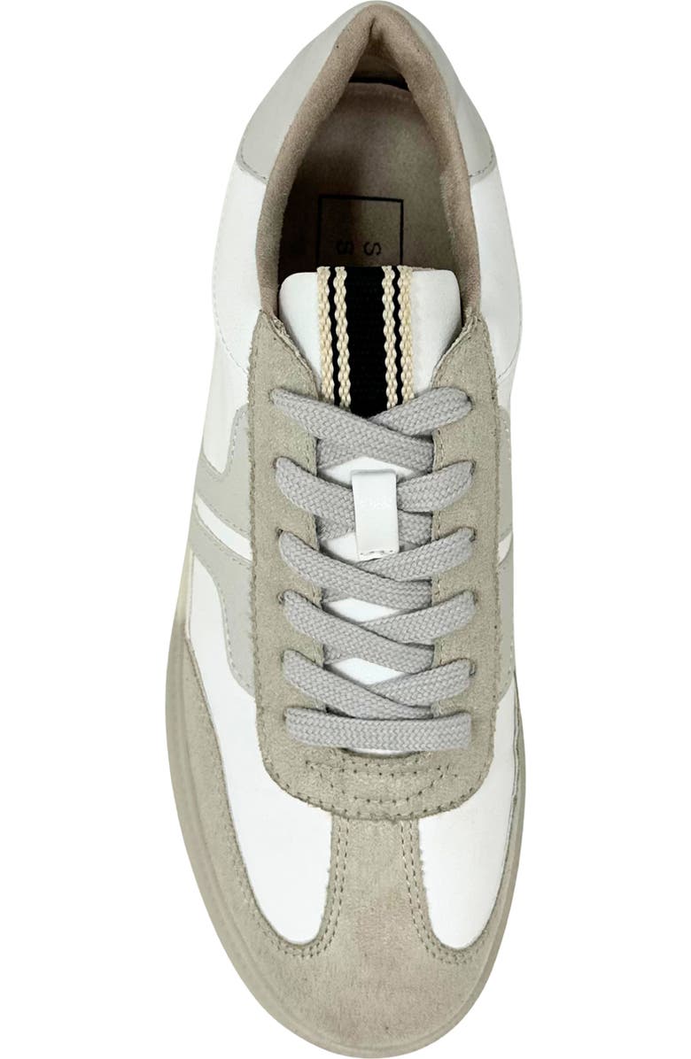 SHUSHOP Poppy Sneaker, Alternate, color, White