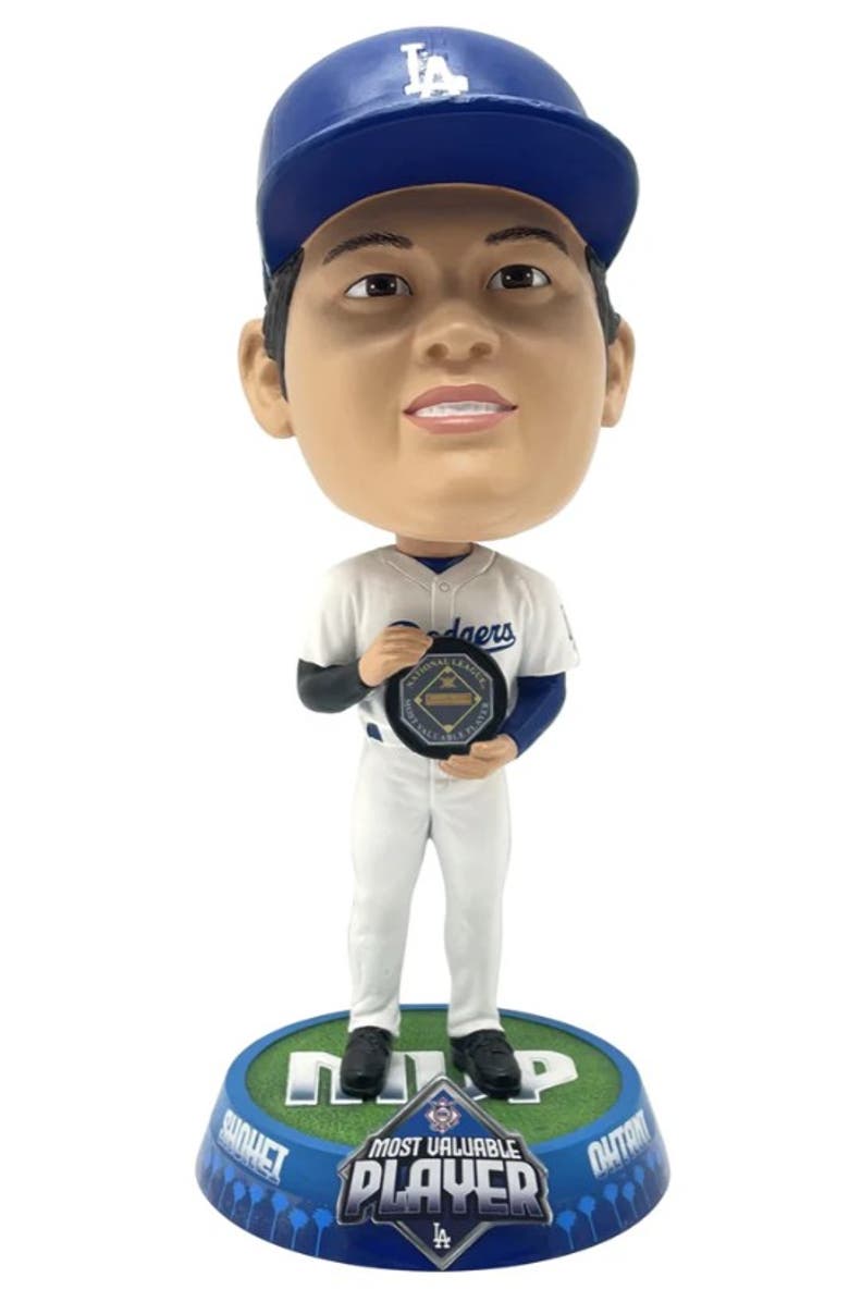 FOCO Shohei Ohtani (LA Dodgers) 2024 NL MVP 9.5" BigHead Bobblehead, Main, color, Multi-Color