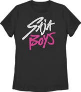 KPop Demon Hunters Women's KPop Demon Hunters Saja Boys Logo Graphic T-Shirt