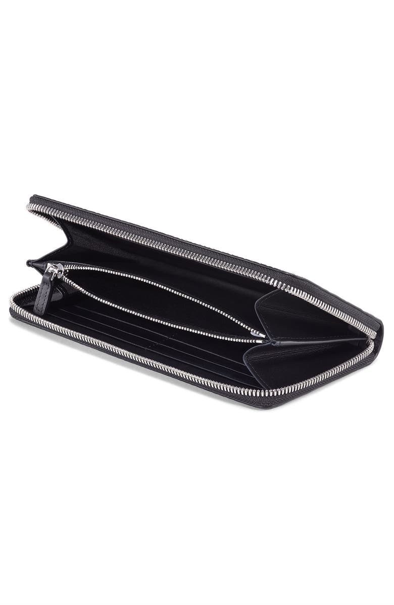 MCM Large Viestos Faux-Leather Zip Wallet, Alternate, color,