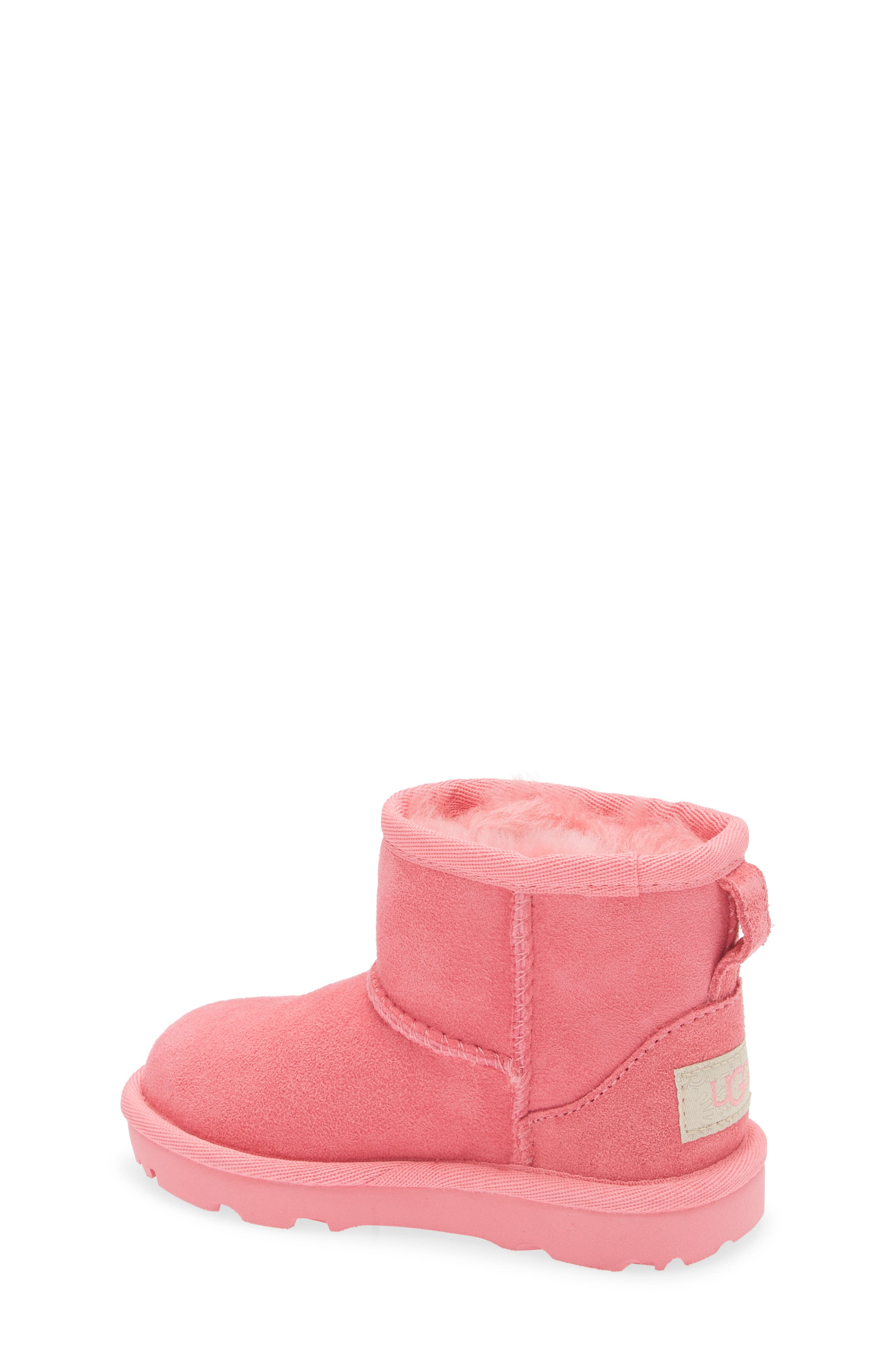 UGG<sup>®</sup> Kids' Classic Mini II Boot, Alternate, color, Pink Bloom