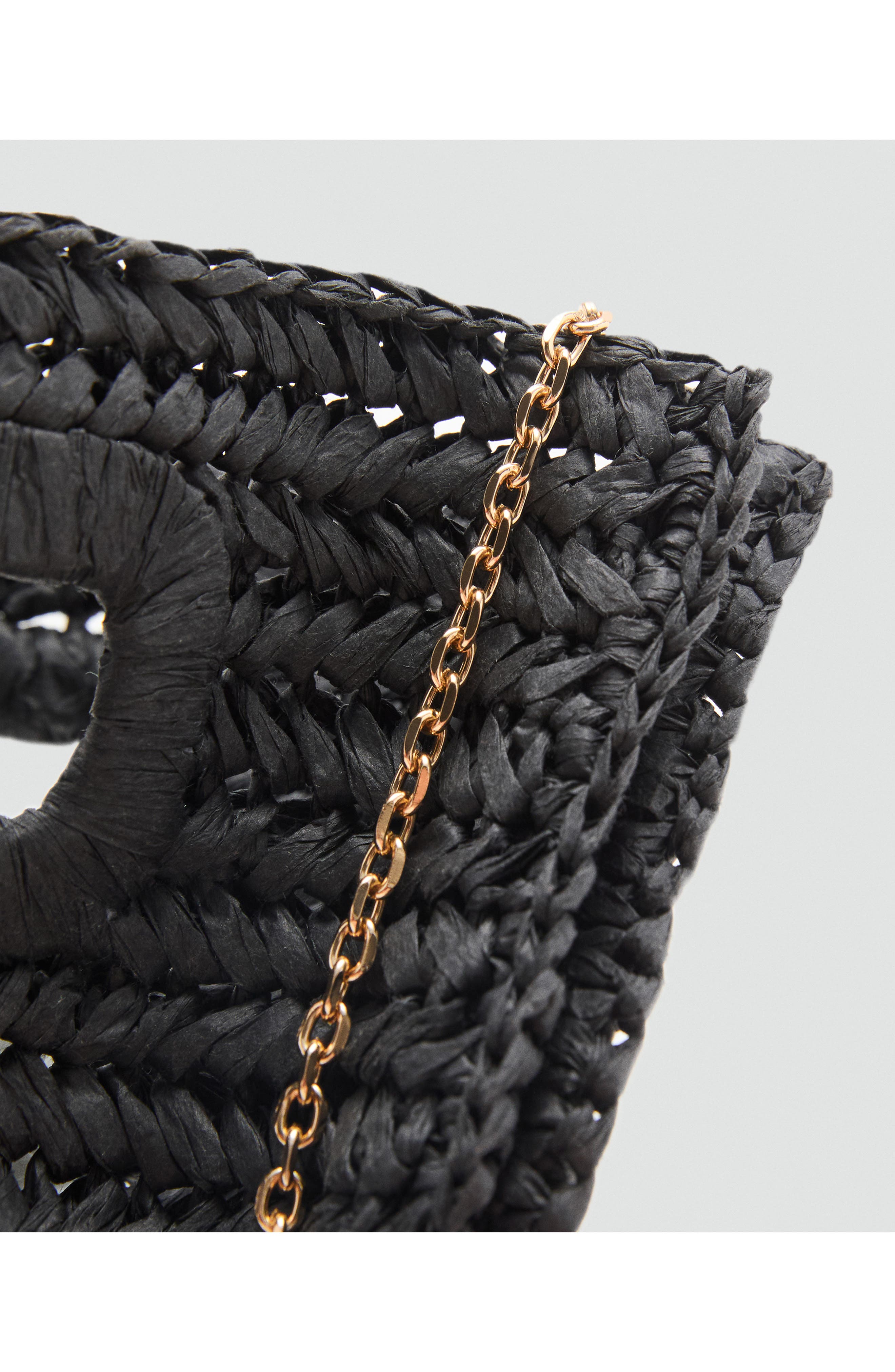 MANGO Natural Fiber Clutch, Alternate, color, 