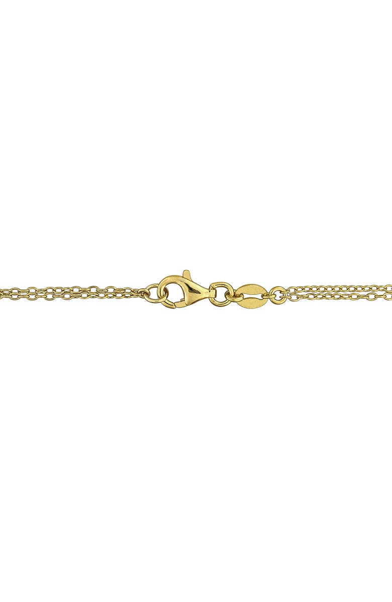 Created Forever Lab-Grown Ruby & Lab-Grown Diamond Heart Bracelet - 0.14ct., Alternate, color, Gold