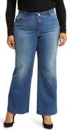 Wit & Wisdom Sam High Waist Wide Leg Jeans