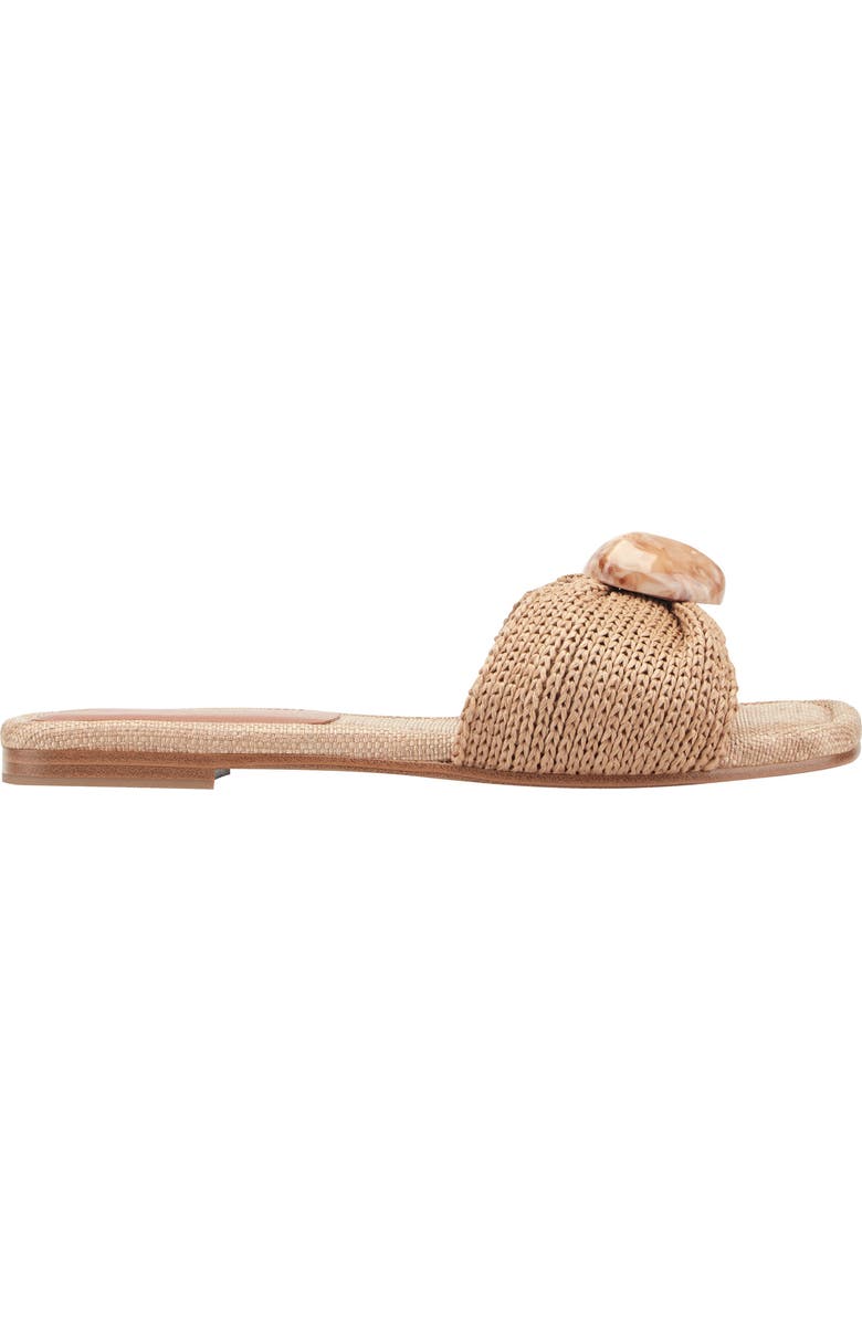 Marc Fisher LTD Nalena Slide Sandal, Alternate, color, Medium Natural