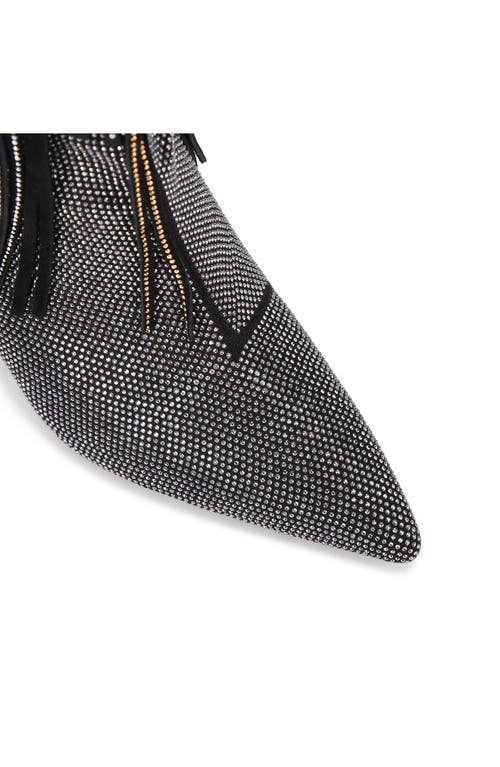 Kurt Geiger London Fringe Pointed Toe Boot
