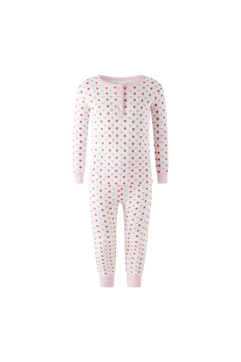 Pima Petal Pajamas, Main, color, Pink