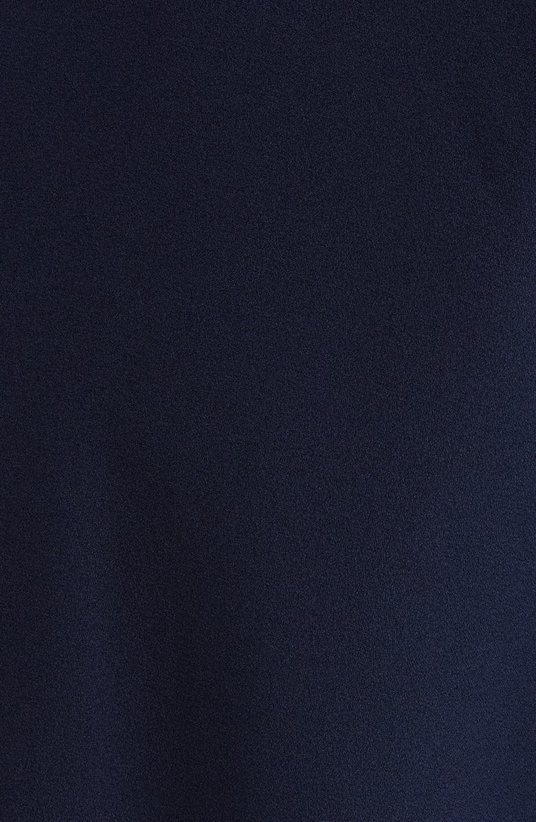 Tahari ASL Stretch Straight Leg Pants, Alternate, color, Deep Navy