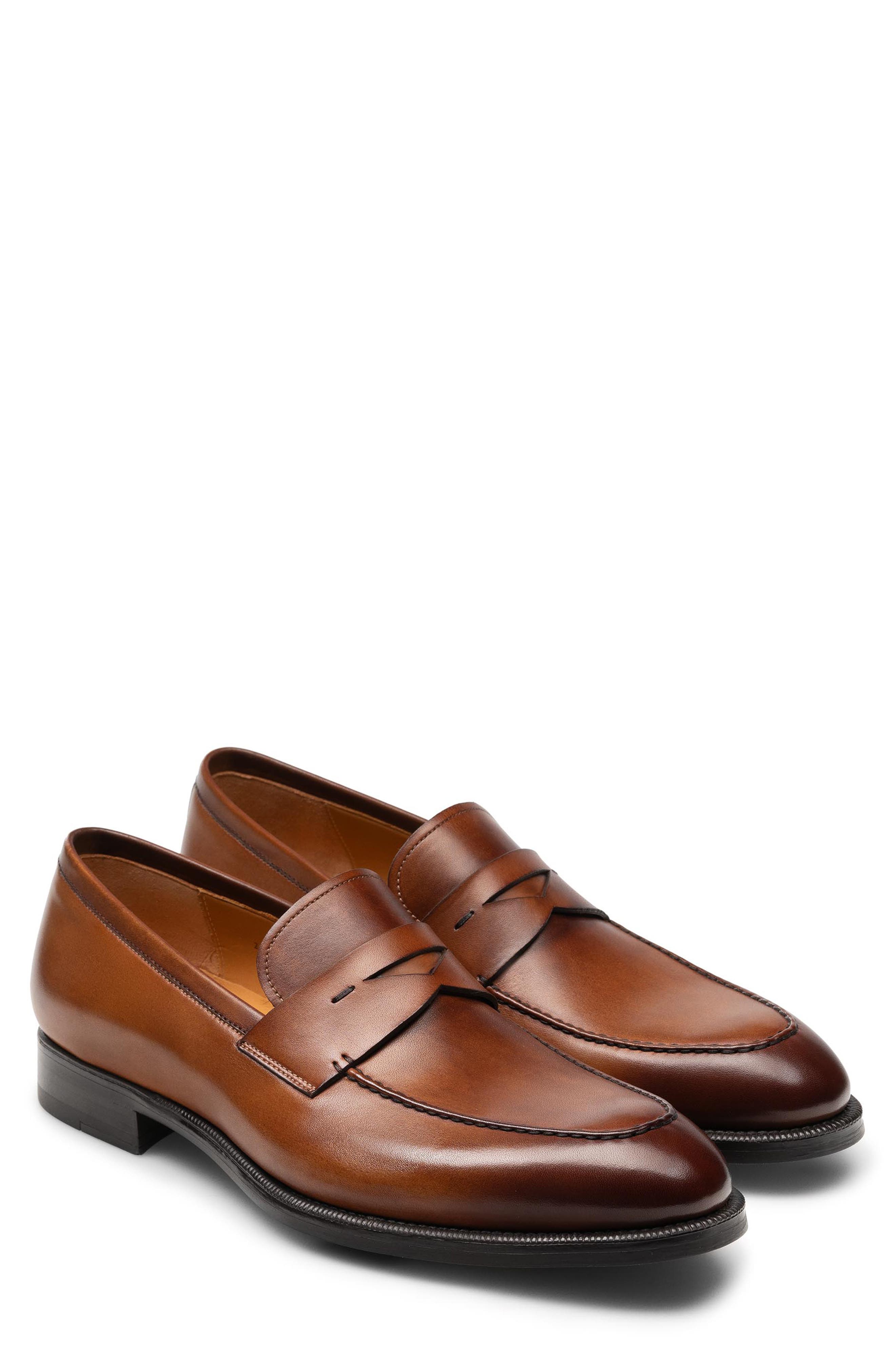 Magnanni Garner Penny Loafer, Main, color, 