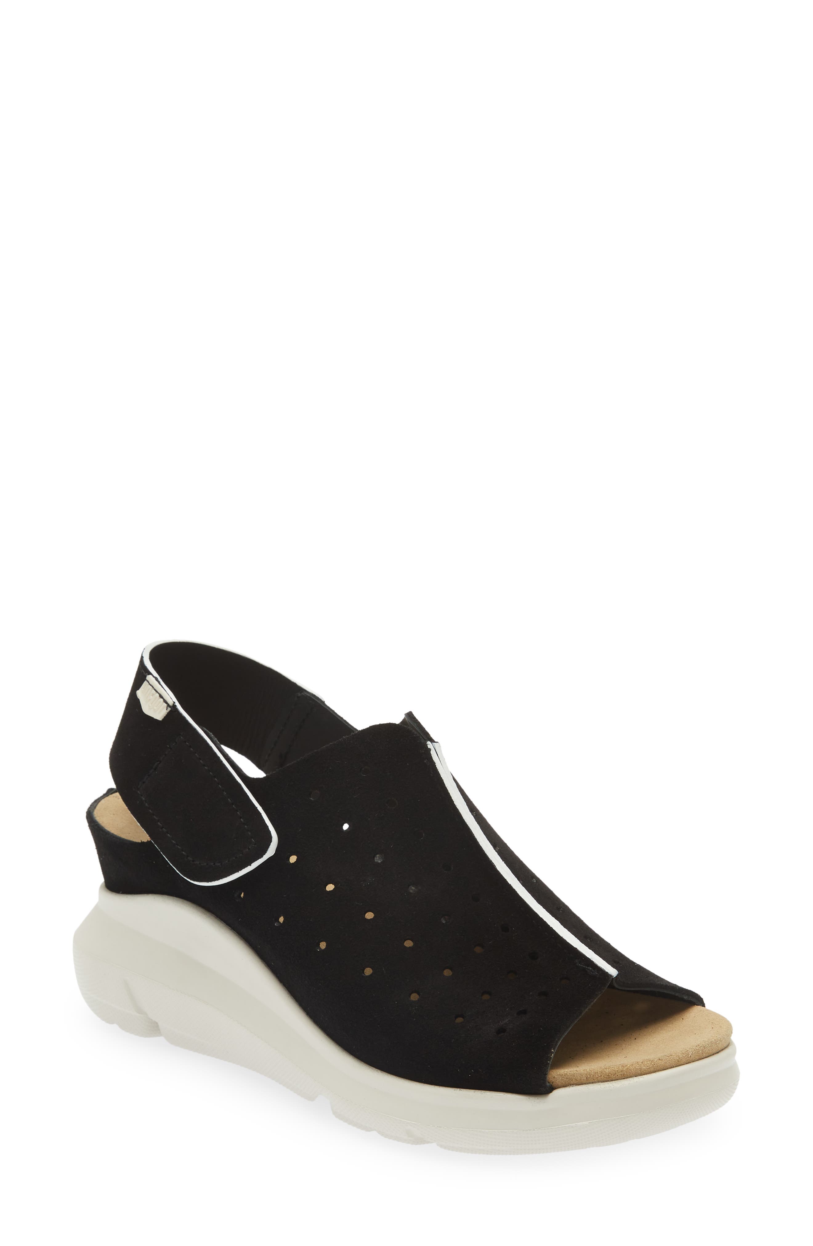 On Foot Slingback Wedge Sandal, Main, color, 