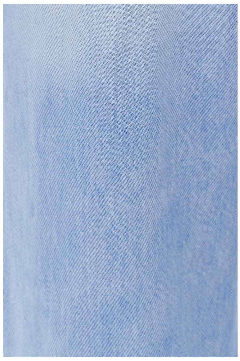 Ripped High Waist Wide Leg Jeans, Alternate, color, SKY BLUE