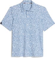 ASHWORTH GOLF Abstract Geo Polo