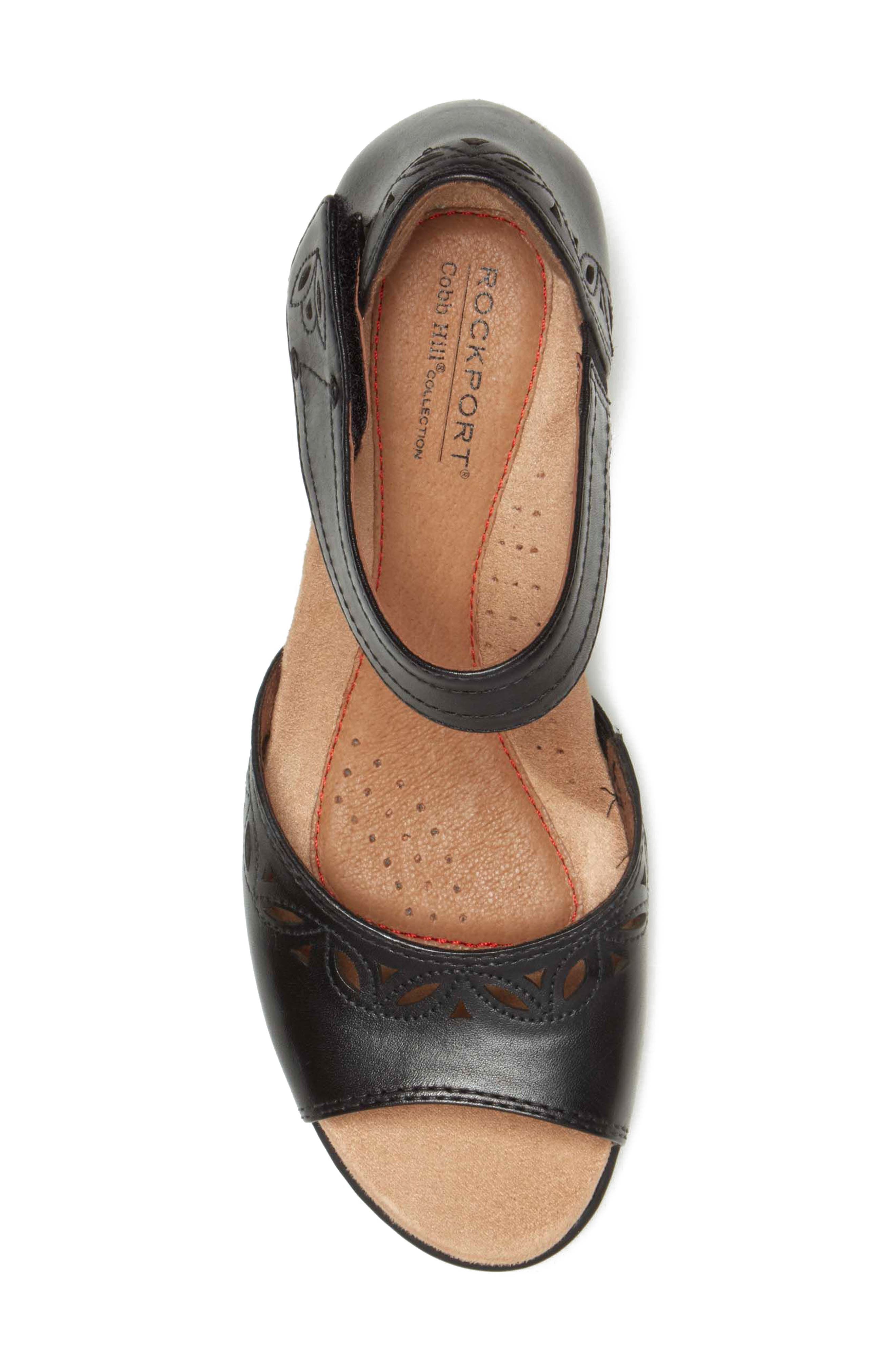 Rockport Cobb Hill Abbott Perforated Sandal, Alternate, color, 