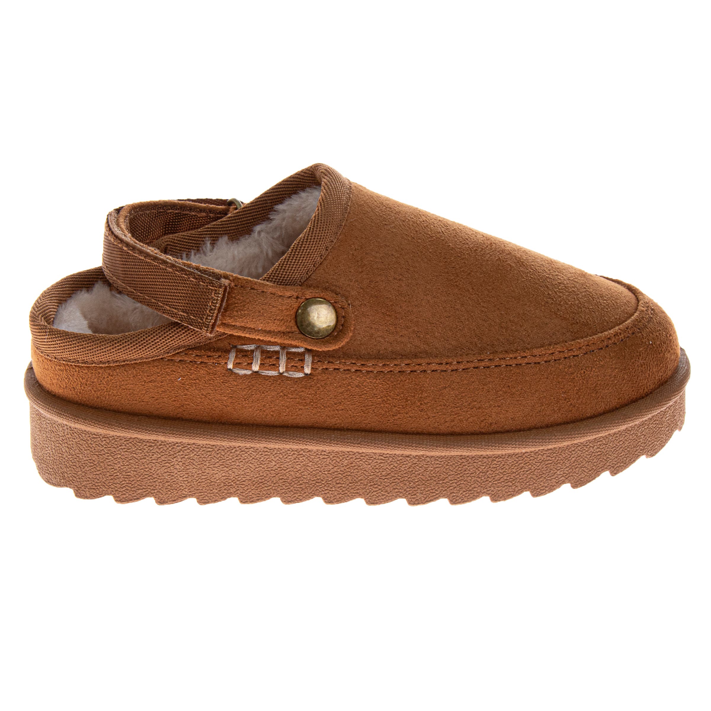 Kensie Girls Kids
 Clog Slippers, Alternate, color, Chestnut