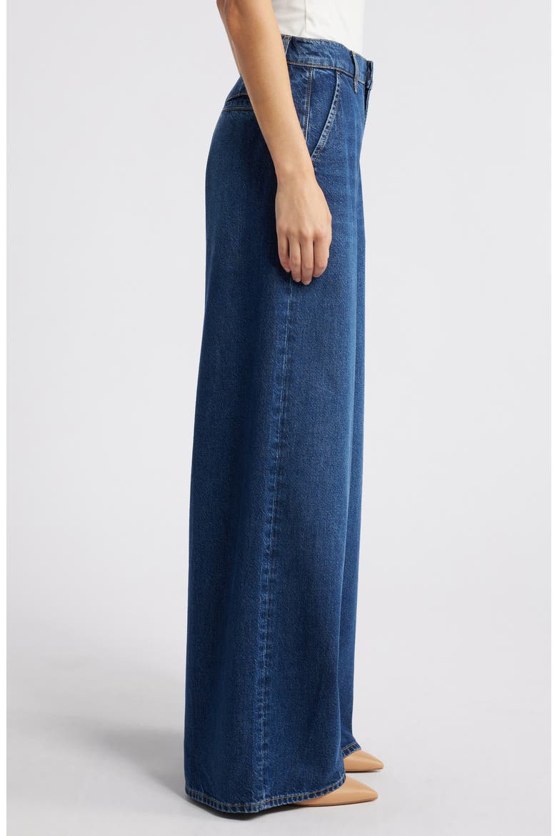 The High Waist Wide Leg Trouser Jeans, Alternate, color, BLINDSPOT