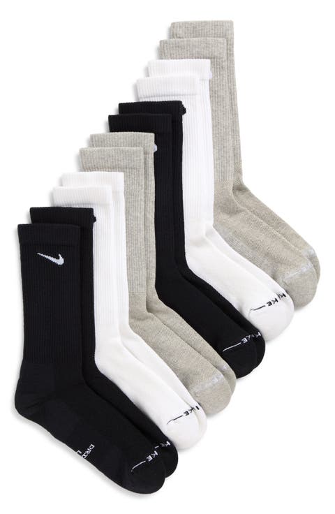 Everyday Elevated Dri-FIT Assorted 6-Pack Cotton Blend Crew Socks