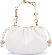 Olga Berg Mavis Faux Leather Top Handle Bag