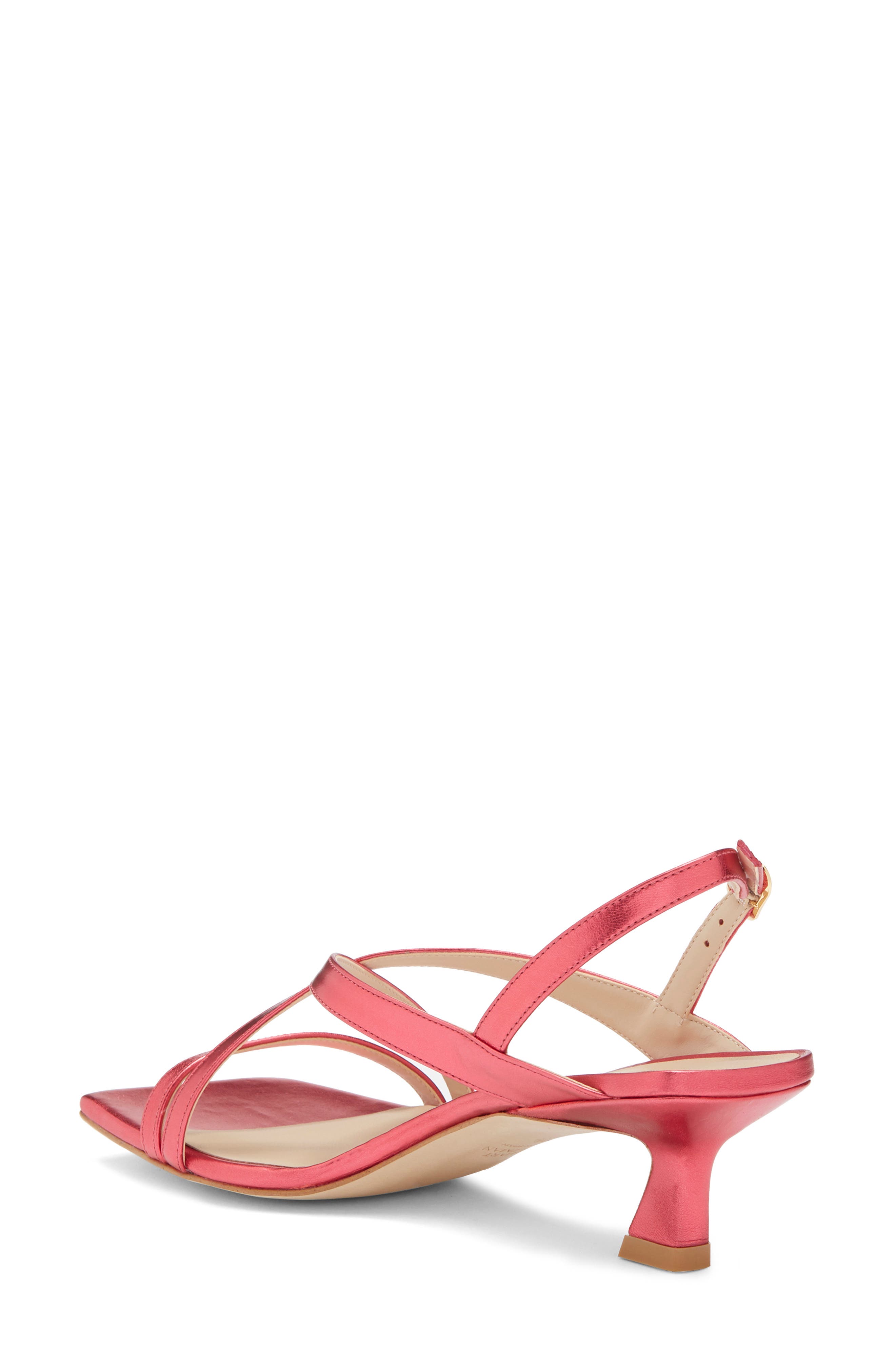 Stuart Weitzman Oasis 50 Slingback Sandal, Alternate, color, Hot Pink