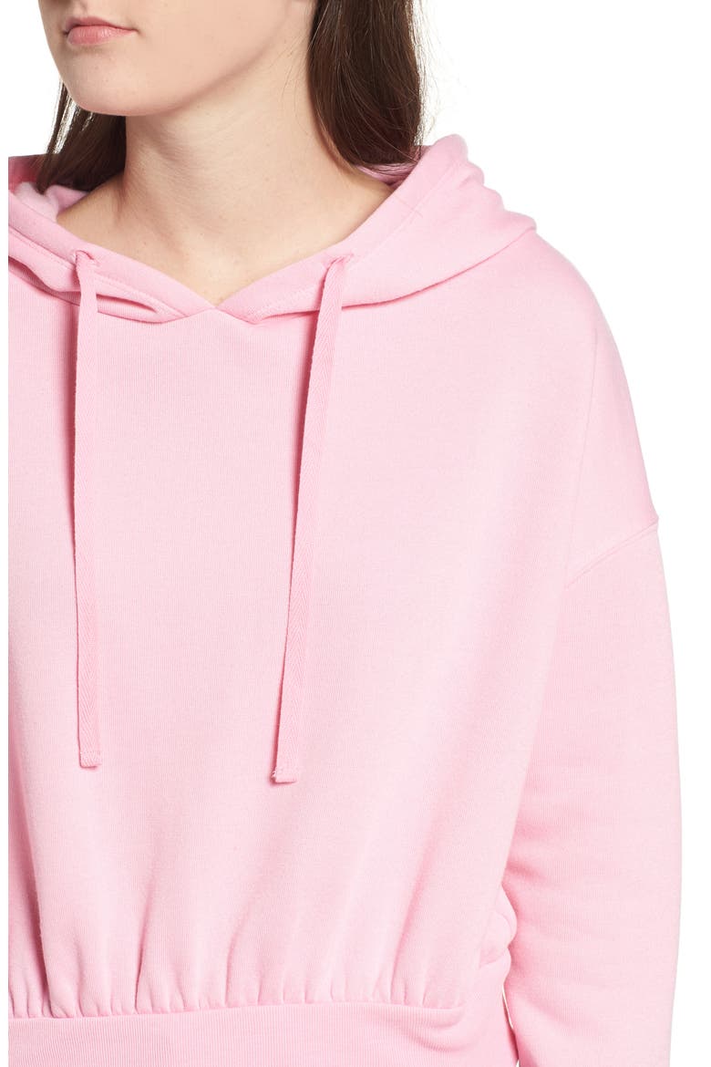 Crop Hoodie, Alternate, color, PINK PRISM
