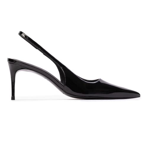 BLACK SUEDE STUDIO Jordyn 70 Pump in Black Patent Leather at Nordstrom, Size 38