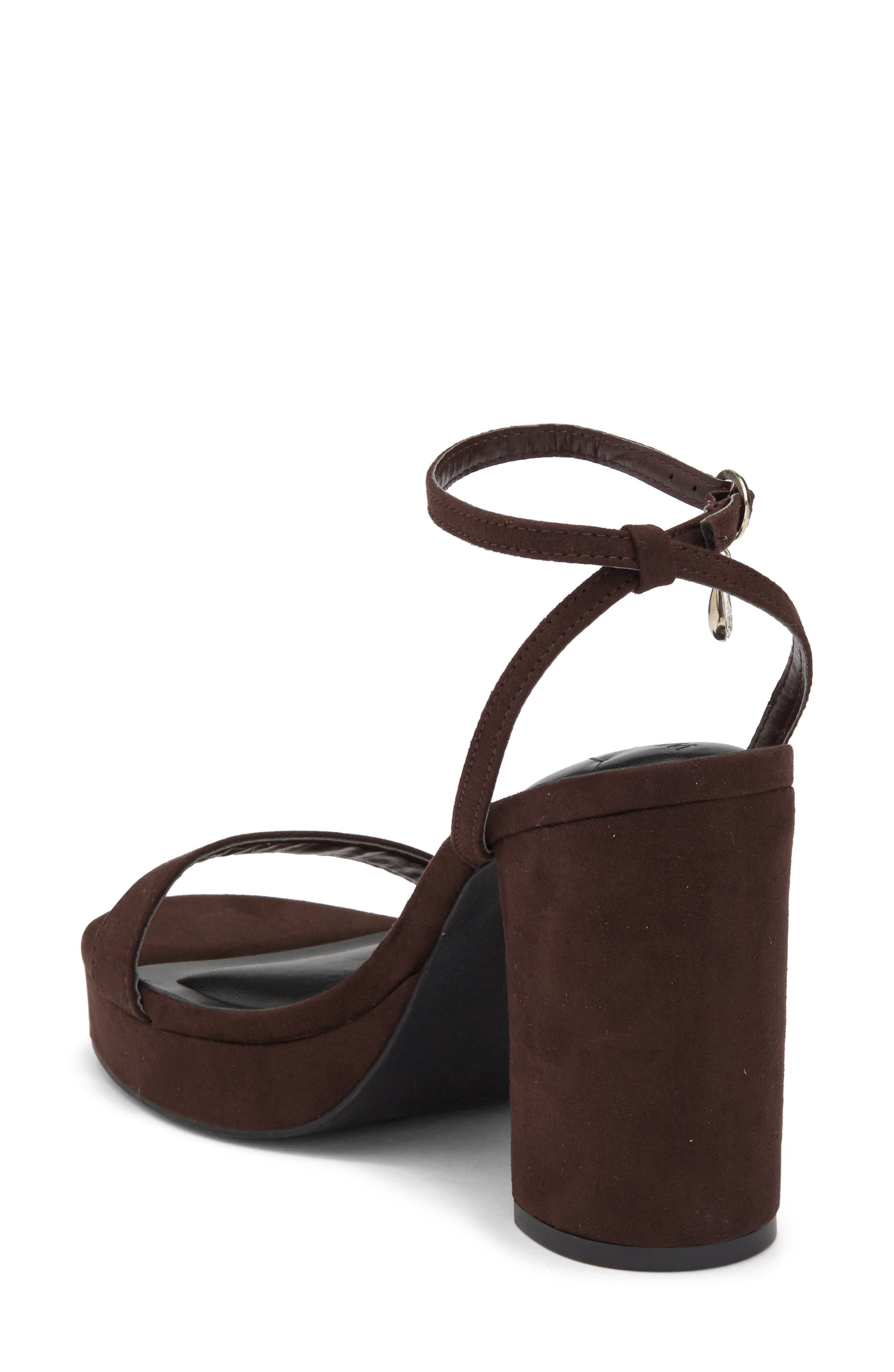 Milani Platform Sandal, Alternate, color, DARK CHOCOLATE