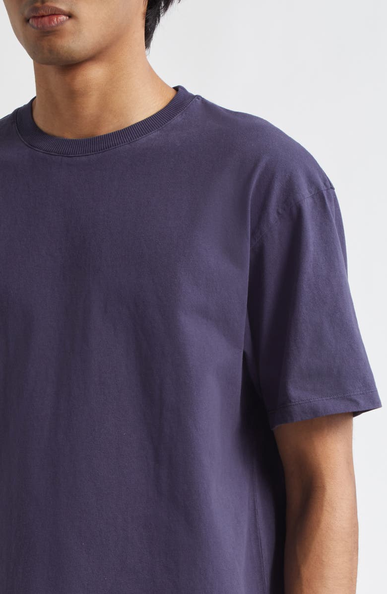 PALMES Garment Dyed Cotton T-Shirt, Alternate, color, Dark Blue