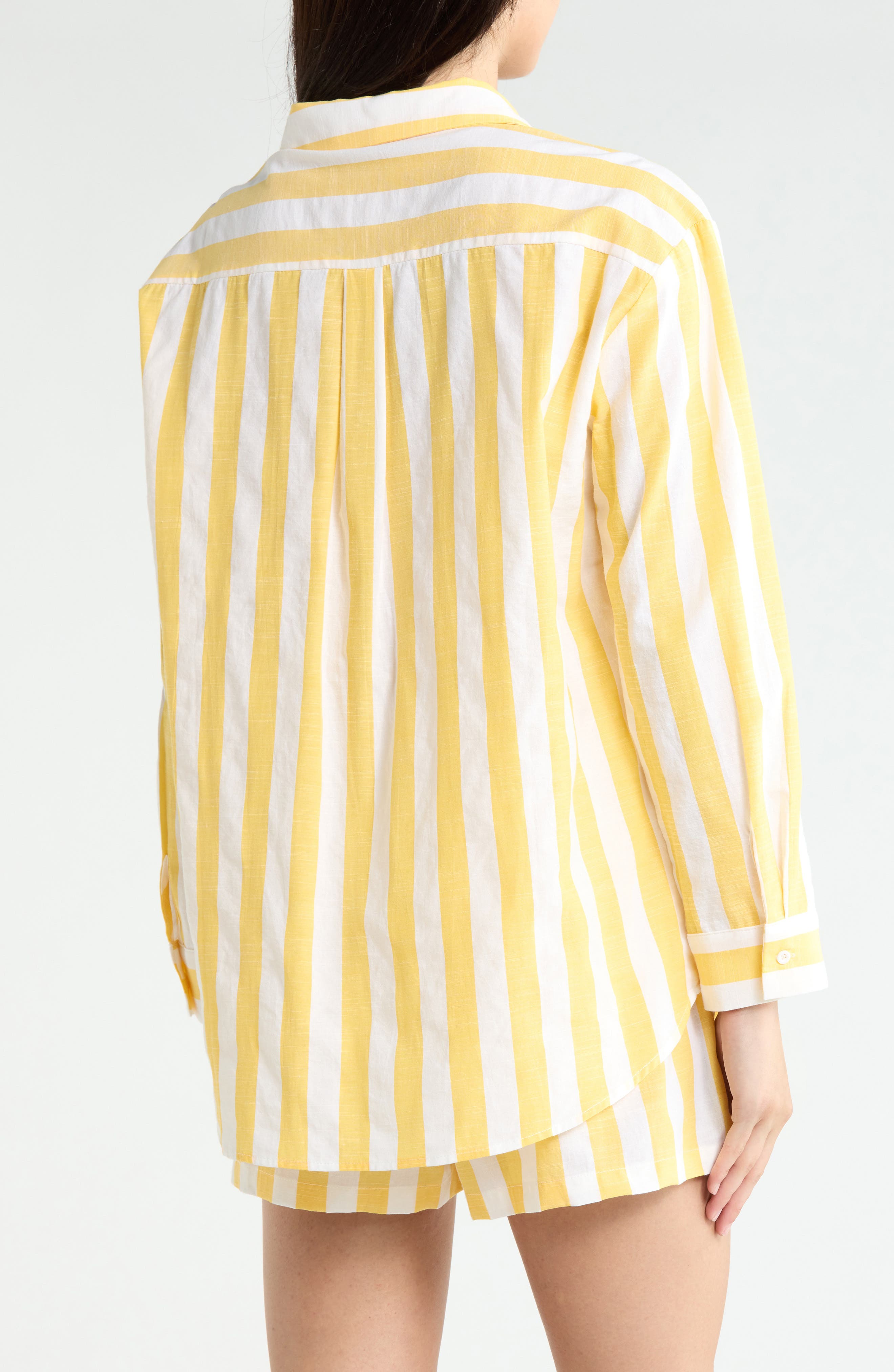 Fays Stripe Dalton Button-Up Shirt - image 4