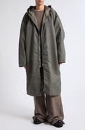 Rick Owens Padded Nylon Coat