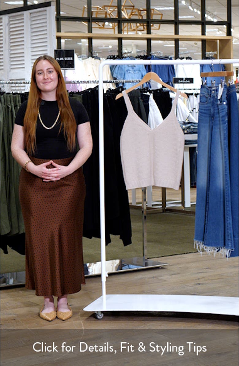 Banks V-Neck Sweater Tank, sales video thumbnail