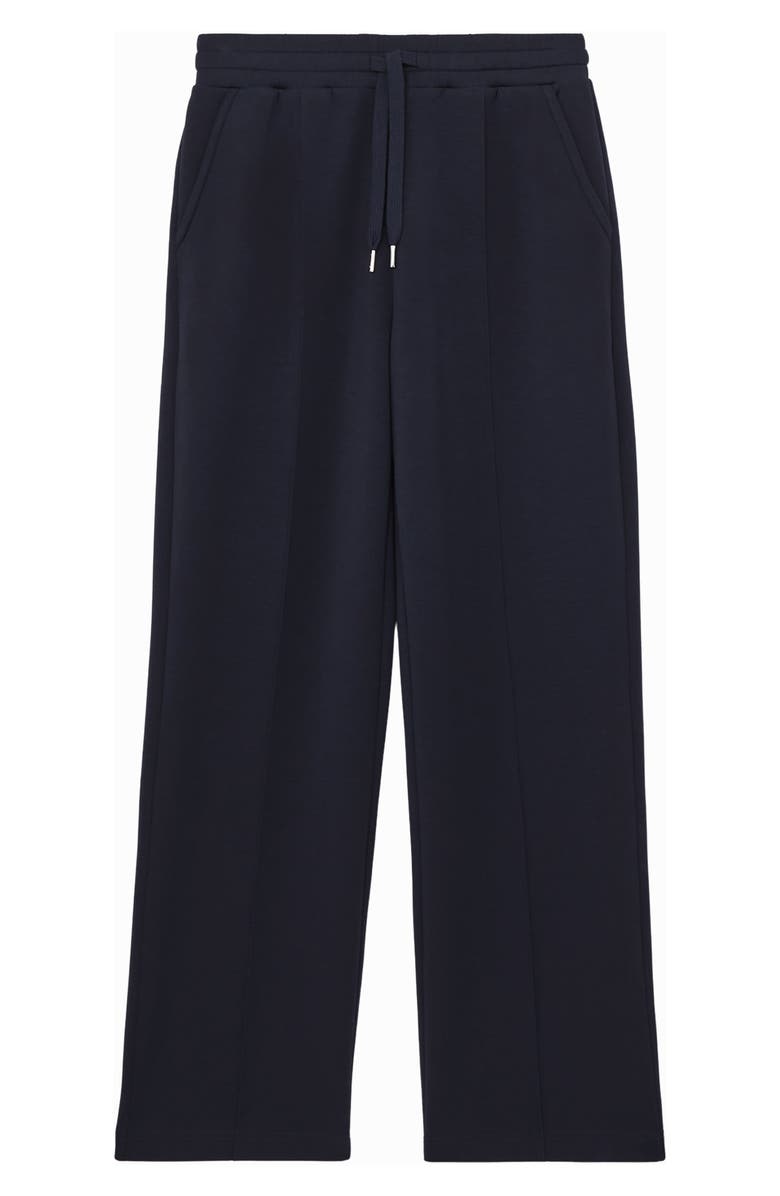 Reiss Jemma Pintuck Pleat Front Drawstring Pants, Alternate, color, Navy