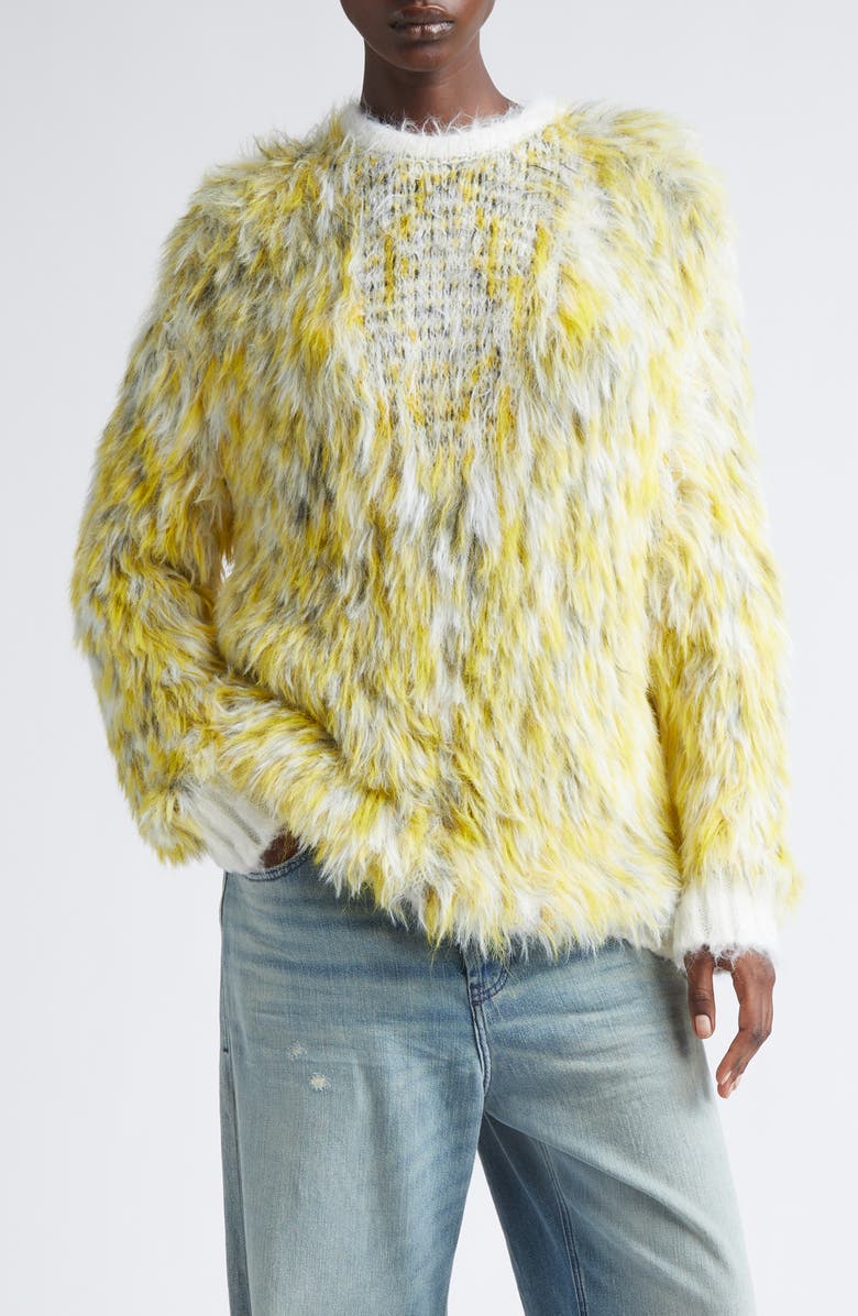 DIESEL<sup>®</sup> K-Allen Sweater, Main, color, Dark Yellow