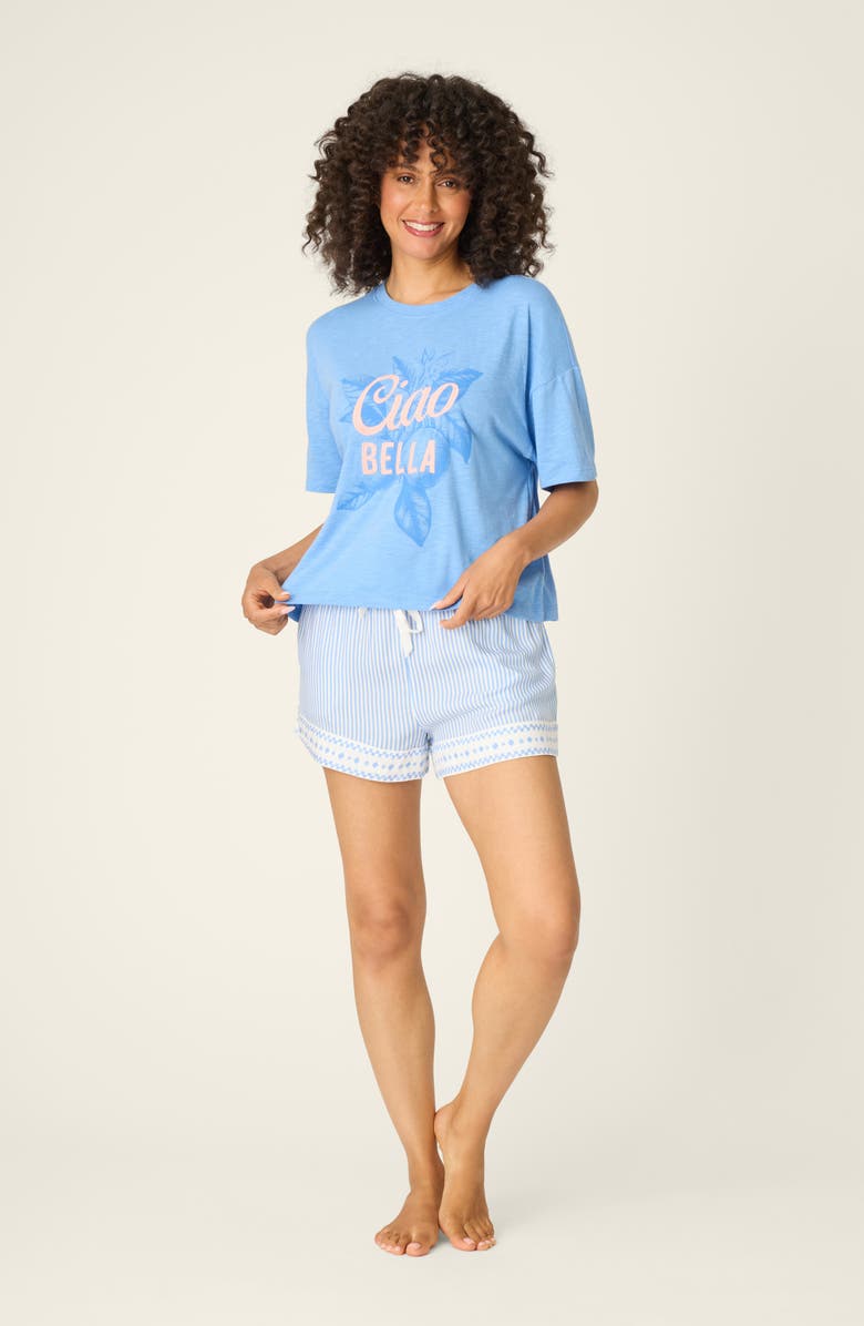 PJ Salvage Frutta Fresca Graphic T-Shirt, Alternate, color, Cornflower