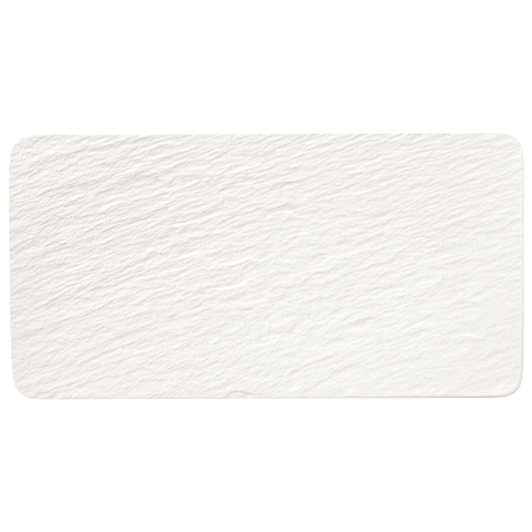 Manufacture Rock blanc Rectangular Serving Plate