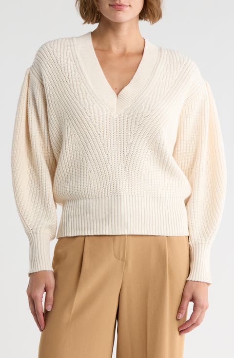 Pointelle Stitch Sweater