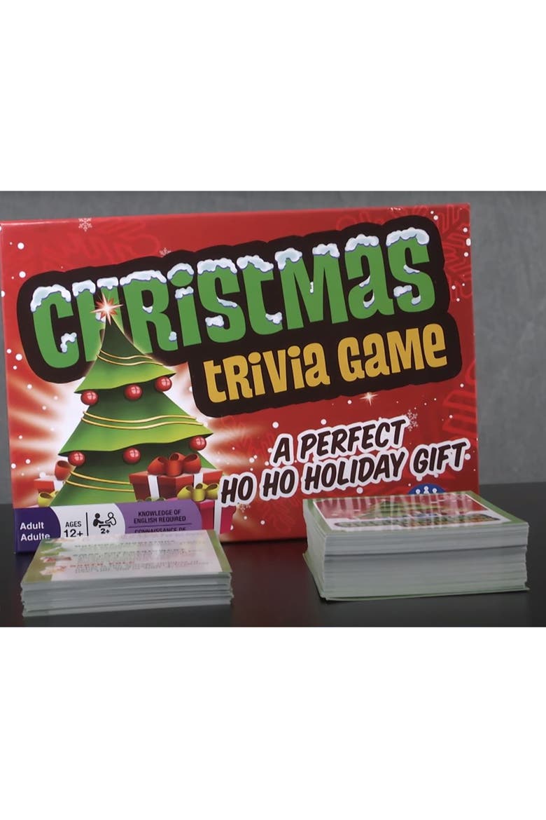 Christmas Trivia Game, Alternate, color, Multicolored
