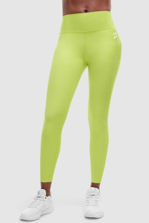 Peloton Cadent High Rise Pocket Legging In Chartreuse