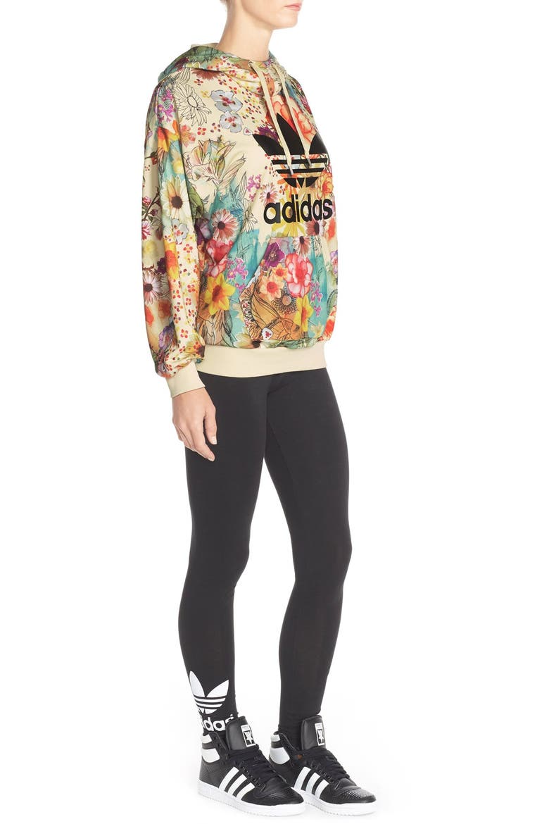Originals 'Farm Confete' French Terry Hoodie, Alternate, color, MULTICOLOR/ BLACK