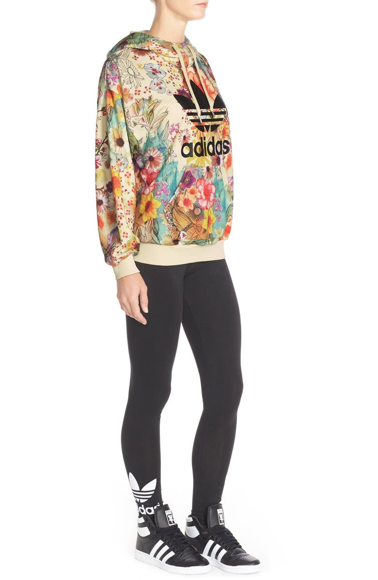 adidas Originals 'Farm Confete' French Terry Hoodie, Alternate, color,