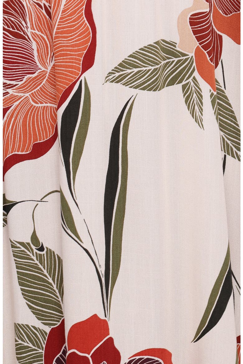 Cerwin Floral Print Long Sleeve Maxi Dress, Alternate, color, FALL FLORAL