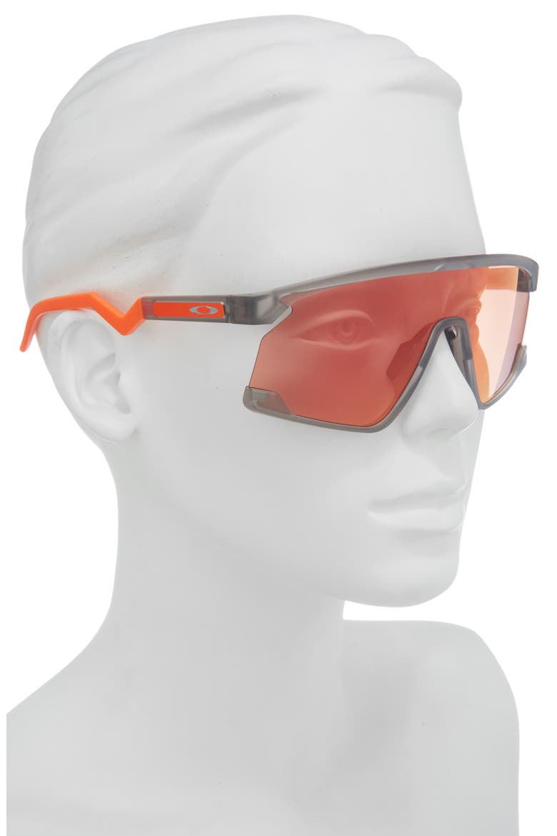 BXTR 139mm Prizm™ Wrap Shield Sunglasses, Alternate, color, GREY