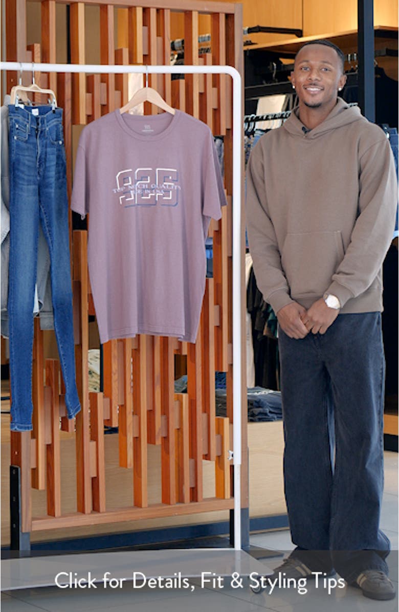 Imprint Cotton Graphic T-Shirt, sales video thumbnail