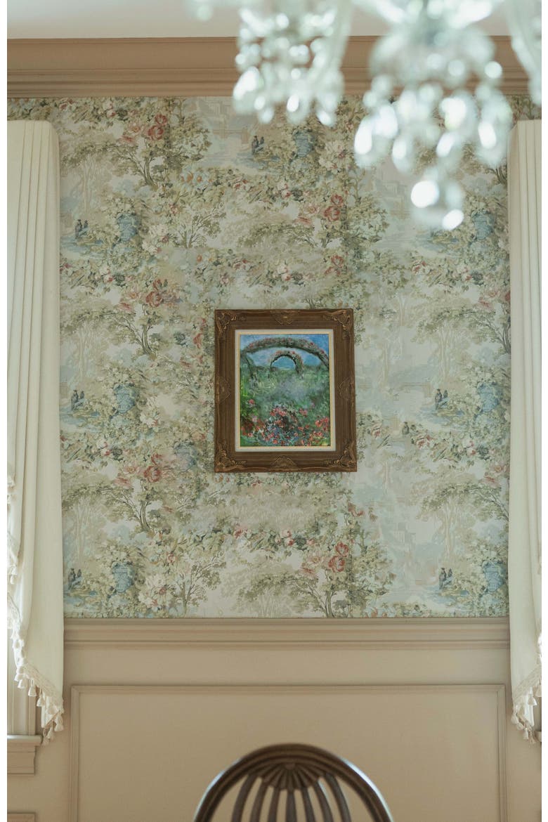 Garden in Bloom by Kim Ahonoukoun, 8x10 Art Print, Alternate, color, Green