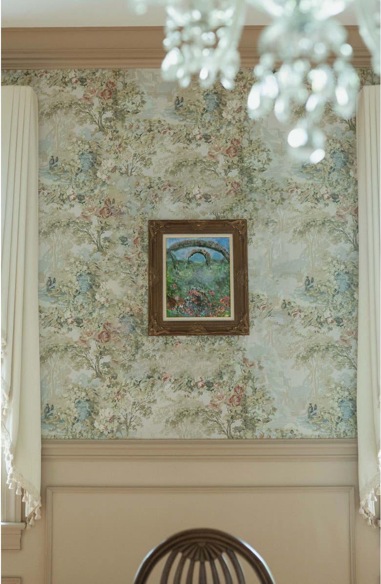 Bond & Grace Garden in Bloom by Kim Ahonoukoun, 8x10 Art Print, Alternate, color, Green